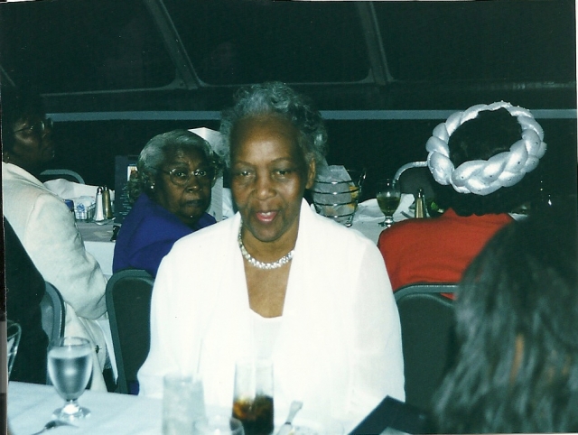 Aunt Celeste (Lula Belle in the background)(NY 2002)